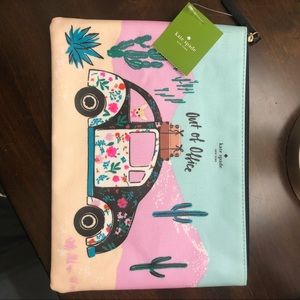 NWT Kate spade clutch